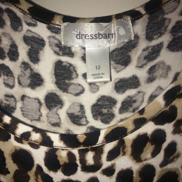 Cheetah print midi dress - Picture 4 of 4